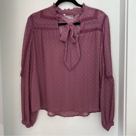 Zara blouse. - Picture 3 of 4
